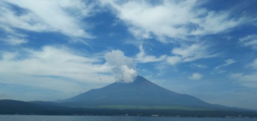 富士山と山中湖